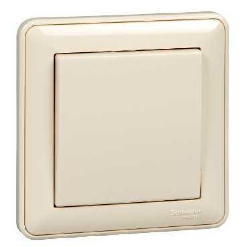 Выключатель 1-клавишный Systeme Electric (Schneider Electric) W59, слоновая кость VS110-154-28