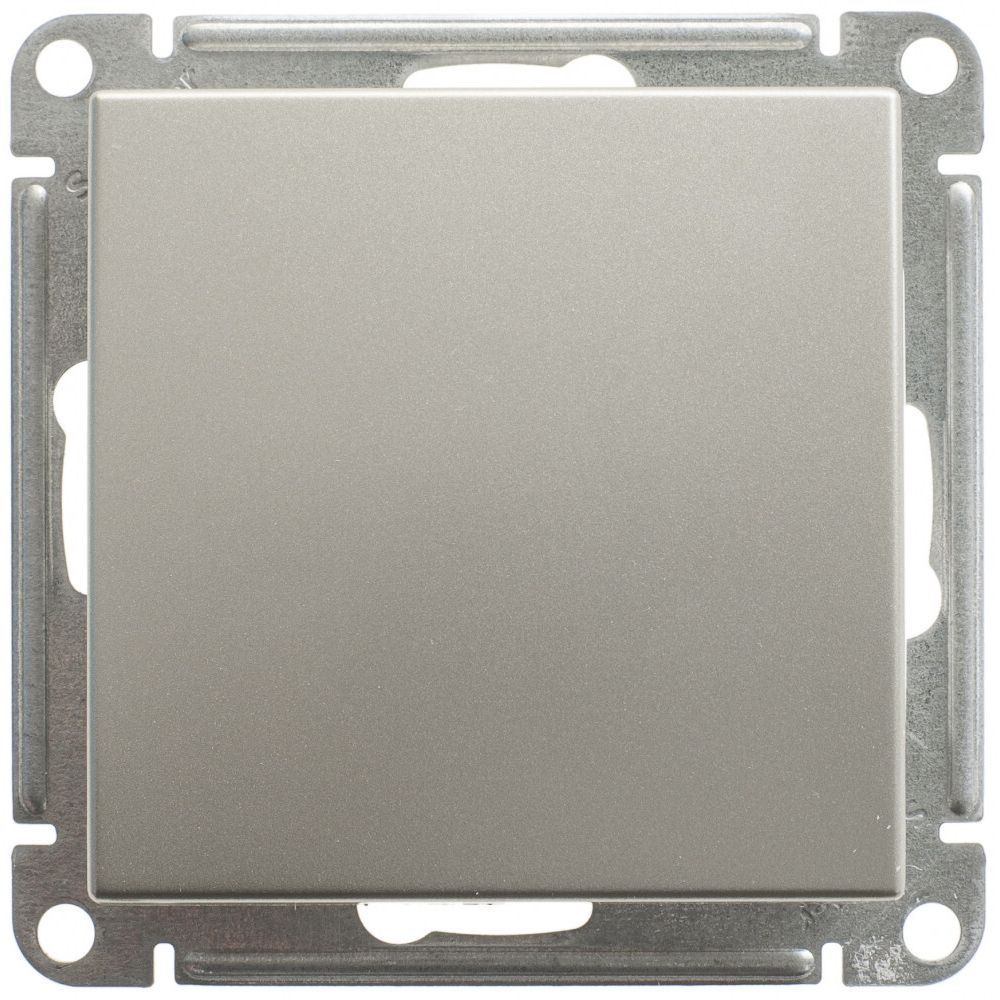 Выключатель 1-клавишный Systeme Electric (Schneider Electric) W59, шампань VS110-154-4-86