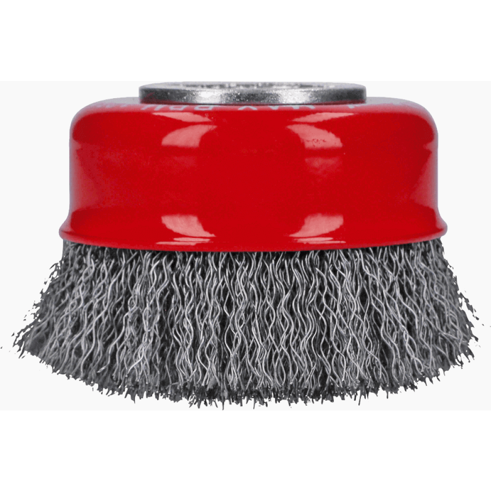 Чашечная щетка Bosch X-LOCK, витая, 75мм, сталь 0.3мм (2608620725)