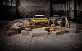 Аккумуляторный набор DEWALT DCK551P3T, 18 В: дрель + шуруповерт + пила + лобзик + фонарь, с 3 АКБ 5 Ач и ЗУ, в 2 кейсах TSTAK