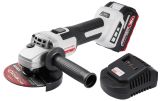Аккумуляторная угловая шлифмашина ИНТЕРСКОЛ УШМ-125/18ВЭ, 18 В, 125 мм, 9500 об/мин, с АКБ 4 Ач и ЗУ (955.4.1.70)