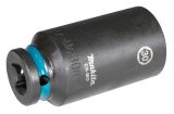 Ударная удлиненная торцовая головка Makita Impact Black 1/2" 30x81, 5 мм , E-16542