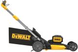 Аккумуляторная газонокосилка DEWALT DCMWSP156W2, 2х18 В, 2800 об/мин, 67 л, с 2 АКБ 8 Ач и ЗУ (DCMWSP156W2-QW)