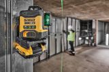 Аккумуляторный лазерный нивелир DEWALT DCLE34031N, 18 В, зеленый луч, 40 м, без АКБ и ЗУ, в кейсе (DCLE34031N-XJ)