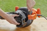 Воздуходув/пылесос садовый сетевой мусоросборник-рюкзак BLACK+DECKER BEBLV290, 2900 Вт, 55 л.