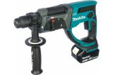 Аккумуляторный перфоратор Makita DHR202RFE, 18 В, 1.9 Дж, 4000 уд/мин, с 2 АКБ 3 Ач и ЗУ, в кейсе