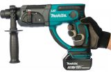 Аккумуляторный перфоратор Makita DHR202RFE, 18 В, 1.9 Дж, 4000 уд/мин, с 2 АКБ 3 Ач и ЗУ, в кейсе