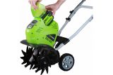 Аккумуляторный культиватор Greenworks, 40 В, 26 см, без АКБ и ЗУ, 27087