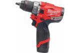 Аккумуляторная ударная дрель Milwaukee M12 FPD-202X 4933459802, 1700 об/мин, с 2 АКБ 2 Ач и ЗУ, в кейсе