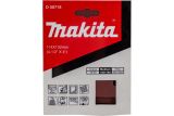 Бумага шлифовальная Makita на липучке 114х102 мм, A150, (D-58718)