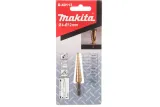 Сверло ступенчатое Makita HSS TiN, 4-12x45x65 мм (D-40113)