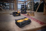 Аккумуляторное зарядное устройство-радиоприемник DEWALT TOUGHSYSTEM, для АКБ 12/18 В, без АКБ и ЗУ, DWST1-75659