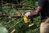 Аккумуляторный набор садовой техники DEWALT, 18 В: цепная пила DCMPS520 + сучкорез-высоторез DCMPS567, с АКБ 5 Ач и ЗУ