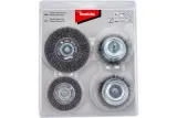 Набор проволочных щеток для дрели Makita, (D-65729)