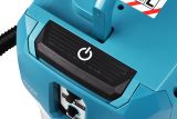 Аккумуляторный строительный пылесос Makita VC004GLZ01, c системой автоматического запуска, 40 В, 15 л, без АКБ и ЗУ (VC004GLZ01)