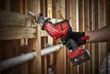 Аккумуляторная сабельная пила Milwaukee M18 FHZ-0X 4933459887, 3000 ход/мин, без АКБ и ЗУ, в кейсе