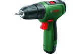 Аккумуляторная дрель-шуруповерт Bosch EasyDrill 1200, АКБ 2х1.5Аh, З/У, кейс, 06039D3007