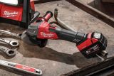 Аккумуляторная угловая шлифмашина Milwaukee M18 ONEFSAG125XPDB-0X, 18 В, 125 мм, 8500 об/мин, без АКБ и ЗУ, в кейсе, 4933478433