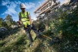 Аккумуляторный набор садовой техники DEWALT, 54 В: воздуходувка DCMBA572 + триммер DCM571 + цепная пила DCMCS575, с АКБ 3 Ач и ЗУ
