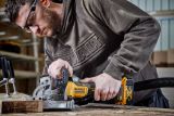 Аккумуляторный ламельный фрезер DEWALT DCW682P1, 18 В, 8000 об/мин, с АКБ 5 Ач и ЗУ (DCW682P1N-XJ)
