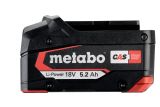 Аккумулятор Metabo, Li-Ion, 18 B, 5.2 Ач, 625028000