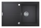 Мойка GROHE K400, 780 x 500 мм, черный гранит (31639AP0)