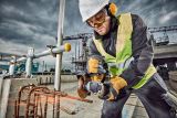 Аккумуляторная угловая шлифмашина DEWALT DCG406P2LRT, 18 В, 125 мм, 9000 об/мин, с 2 АКБ 5 Ач и ЗУ, в кейсе TSTAK (DCG406P2LRT-QW)