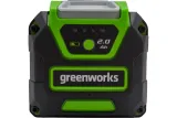 Аккумулятор Greenworks, Li-Ion, с USB-разъемом, 40 В, 2 Ач, 2939407