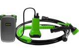 Аккумуляторный насос Greenworks, для полива из бочки, 24 В, 100 Вт, 1800 л/ч, без АКБ и ЗУ, 3401007