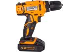 Дрель-шуруповерт Вихрь ДА-14Л-2KА, 14.4 В, 30 Нм,  1400 об/мин, с 2 АКБ 1.5 Ач и ЗУ, в кейсе, 72/14/20