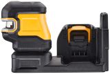 Аккумуляторный лазерный построитель плоскостей DEWALT DCE825NG18, 12/18 В, зеленый луч, 30 м, без АКБ и ЗУ, в кейсе TSTAK