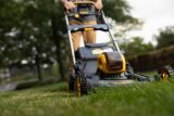 Аккумуляторный набор садовой техники DEWALT, 54 В: газонокосилка DCMWP500 + триммер DCM571, без АКБ и ЗУ