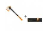 Топор-колун Fiskars L, X21 + точилка Xsharp, 1019333