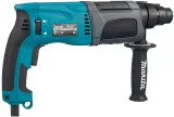 Набор Makita: перфоратор HR2470, 780 Вт, 2.4 Дж, 4500 уд/мин, в кейсе + рюкзак PGH-190100 + смазка для буров 196804-7, PT1047