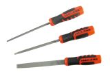Набор из 3-х напильников BLACK+DECKER BDHT0-22569, 150 мм