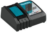 Набор Makita 197570-9: 2 АКБ BL1850, Li-Ion, 18 В, 5 Ач и быстрое зарядное устройство DC18RC, 7.2/9.6/12/14.4/18 В, 9 А