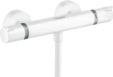 Термостат для душа hansgrohe Ecostat Comfort внешнего монтажа 13116700, белый матовый