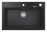 Мойка GROHE K700 с одной чашей, 780 x 510 мм, черный гранит (31652AP0)