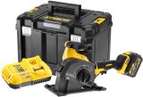 Аккумуляторный штроборез DEWALT DCG200X1T, 54 В, 125 мм, 9000 об/мин, с АКБ 3 Ач и ЗУ, в кейсе TSTAK (DCG200X1NT-XJ)