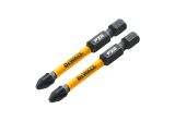 Бита DEWALT PZ2, 57 мм, HEX, 2 шт. (DT70531T-QZ)