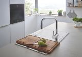Смеситель для кухни GROHE Minta с вытяжным душем, хром (32322002)
