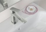 Смеситель для раковины hansgrohe Logis 110 Fine, со сливным клапаном Push-Open 71252000, хром