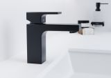 Смеситель для раковины hansgrohe Vernis Shape 100, без сливного гарнитура 71569670, матовый черный