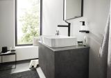 Смеситель для раковины hansgrohe Finoris 260, со сливным клапаном Push-Open 76070670, матовый черный
