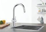 Смеситель для кухни GROHE Blue Home с системой фильтрации, охлаждения и газирования воды, Wi-Fi, хром (31541000)