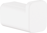 Крючок hansgrohe AddStoris 41742700, матовый белый