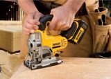 Аккумуляторный лобзик DEWALT DCS331P1, 18 В, 3000 ход/мин, 26 мм, с АКБ 5 Ач и ЗУ (DCS331P1N-XJ)