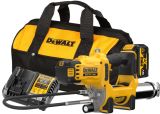Аккумуляторный смазочный пистолет DEWALT DCGG581P1G, 18 В, 690 бар, с АКБ 5 Ач и ЗУ, в сумке (DCGG581P1G-QW)