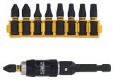 Бита DEWALT PH2,PZ2,PZ3,T15,T30,SL6, 25 мм, шестигранный (HEX), 10 шт. (DT70518T-QZ)