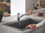 Смеситель для кухонной мойки GROHE Eurosmart с вытяжным душем, хром (30305001)